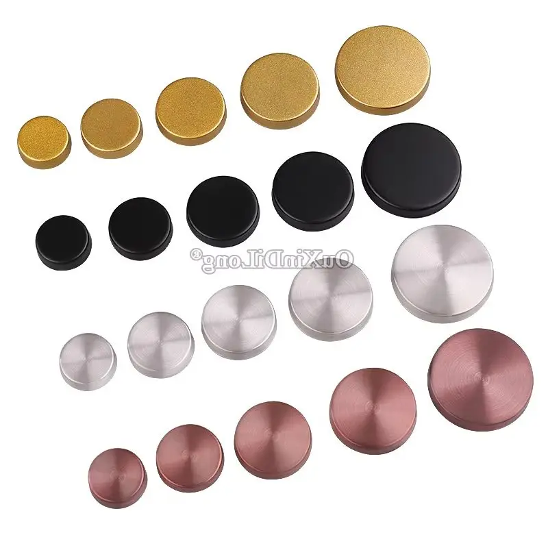 

200PCS 304 Stainless Steel Advertising Nails Acrylic Billboard Sign Glass Mirror Nails Home Improvement Decorative Covers Caps