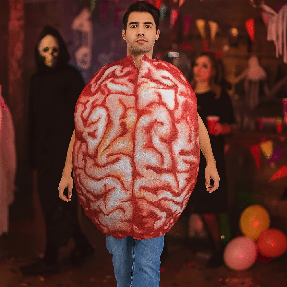 

Creativity Heart Design Cosplay Costume Visceral Organs Print Realistic Halloween Kids Costume Funny Comfortable