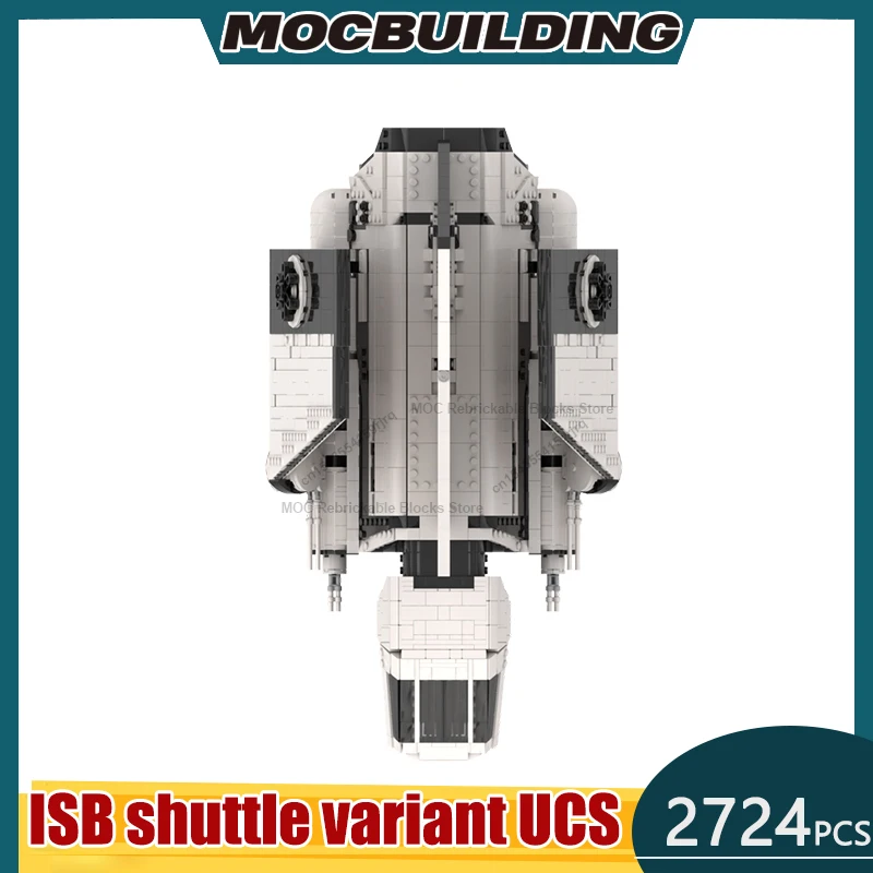 1:45 Scale ISB shuttle Variant UCS MOC Building Blocks DIY Assemble Bricks Space Collection Display Model Toys Gifts 2724PCS