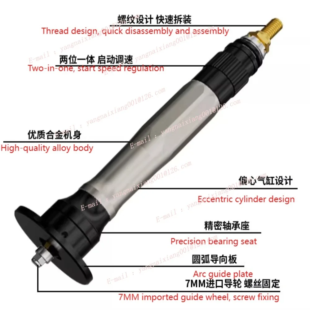 ポータブルミニ空気圧面取り機45 °    SD207 SD210 SD207S アークハンドヘルド面取りトリミングマシン金属バリ取りツール