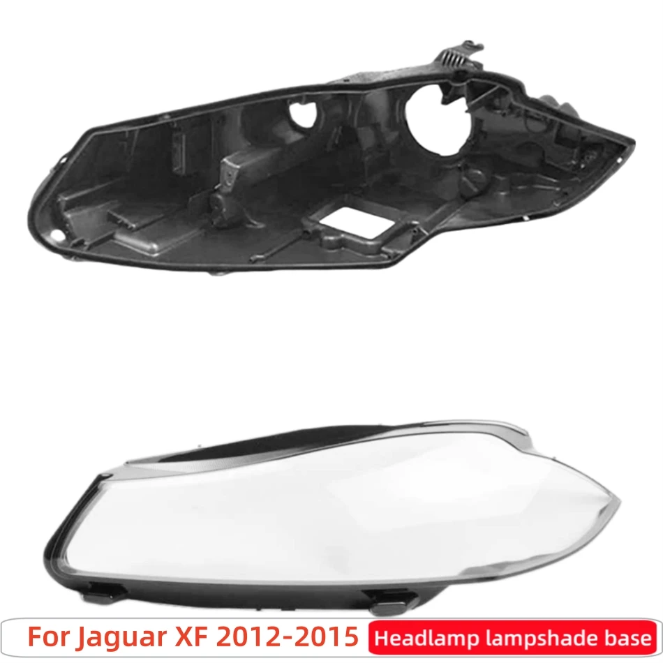 For Jaguar XF XFL 2012 2013 2014 2015 Accessories Car Base Head Lamp Shell Headlamp House box Lampcover Caps
