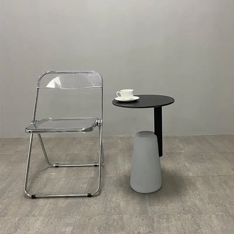 Side Tables Bedroom Nordic Simple Floor-Standing Side Table Household Small Coffee Table Floor-Standing Bedside Table Balcony