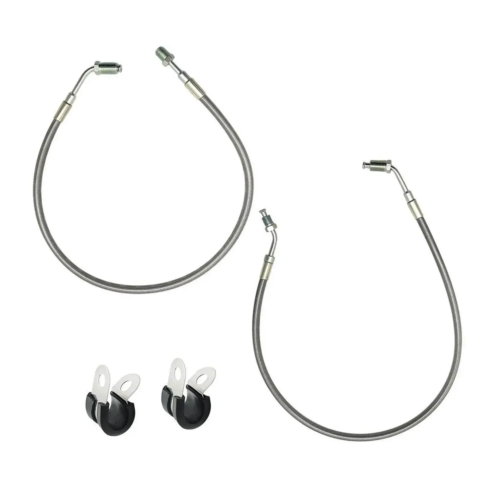 

2Pcs Front Left Right Brake Hose Lines 1910503 Replace Parts ATV Accessories 1910475 1910474 for Worker 500 Atp 330 500