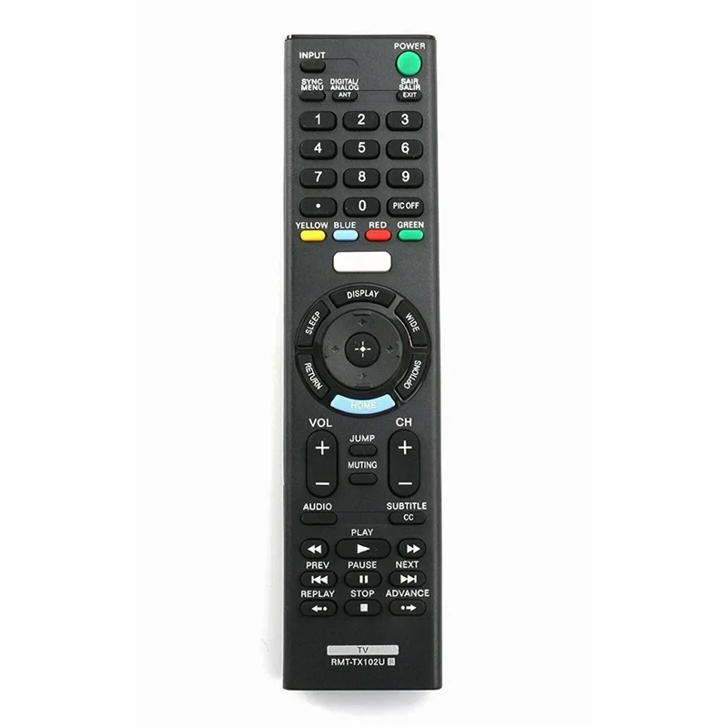 FULL-2X Smart TV Remote Control For Sony Rmt-Tx102u For Rmt-Tx100d Rmt-Tx101j Rmt-Tx101d Rmt-Tx100e Rmt-Tx101e Rmt-Tx200