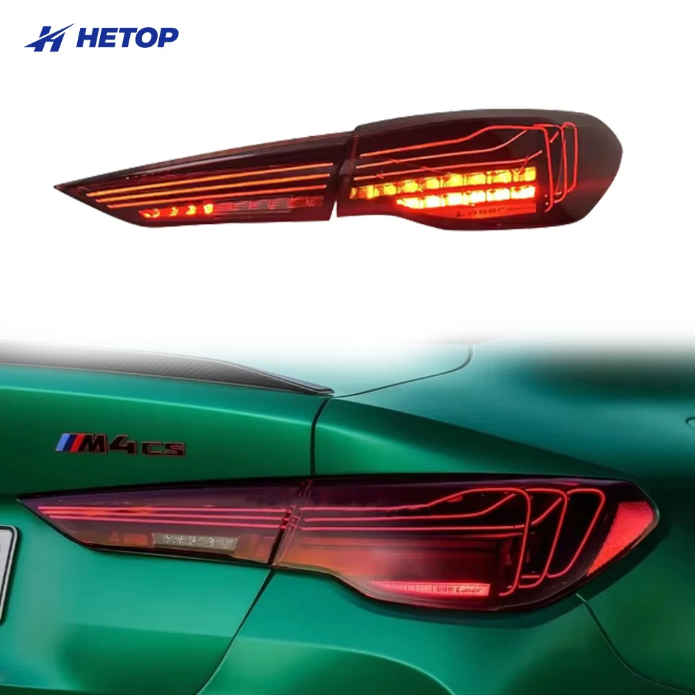 

Hetop 4 Series G22 G82 M4 GTS CSL 2020-2024 Upgrade RGB LED 'Laser Dynamic Signal Lamp DRL Taillight Modified Tail Light forBMW