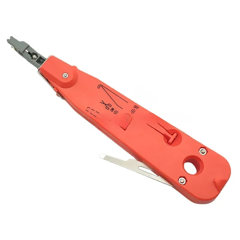 Network Tool Cable Crimper Krone Standard Type RJ45 Crimper RJ11 Punch Down LSA-Plus Wire Cable Network Too