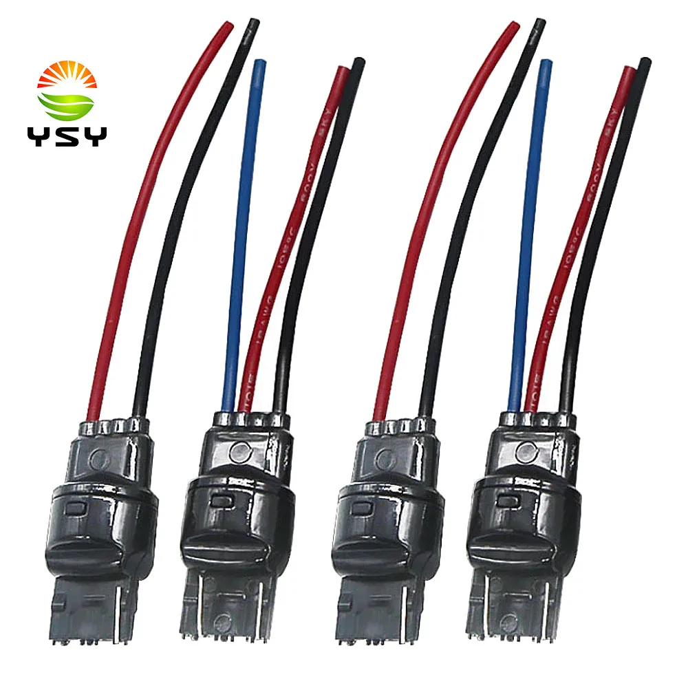 YSY 100pcs T20 7440 7443 Male Adapter Wiring Harness W21W W21/5W light Socket holder Headlight Connector Plug Adapter Bulb Base