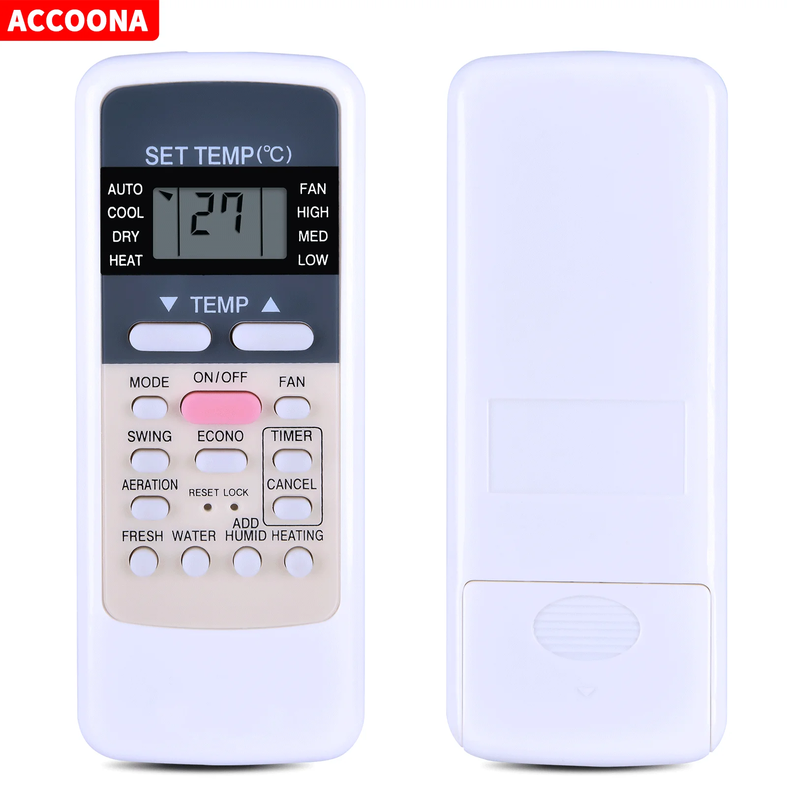 Remote control for ONIDA Toshiba WC-K3JE WC-E1BE WC-K1JE MIDEA R51M Air Conditioner