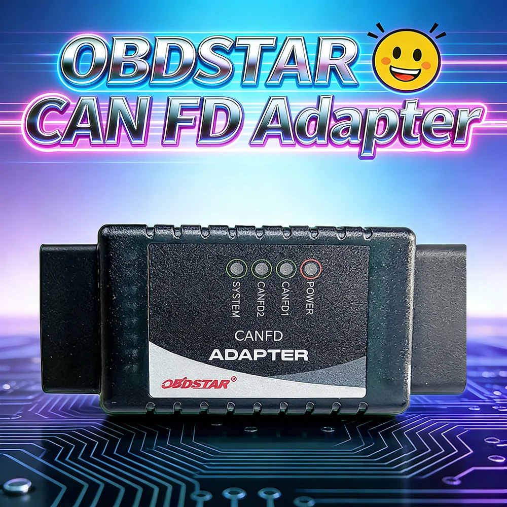 New OBDSTAR CAN FD Adapter for P50 Air bag Tool/ X300 DP Plus/ X300 PRO4/ Key Master DP Programmer diagnosing ECU Auto Tool