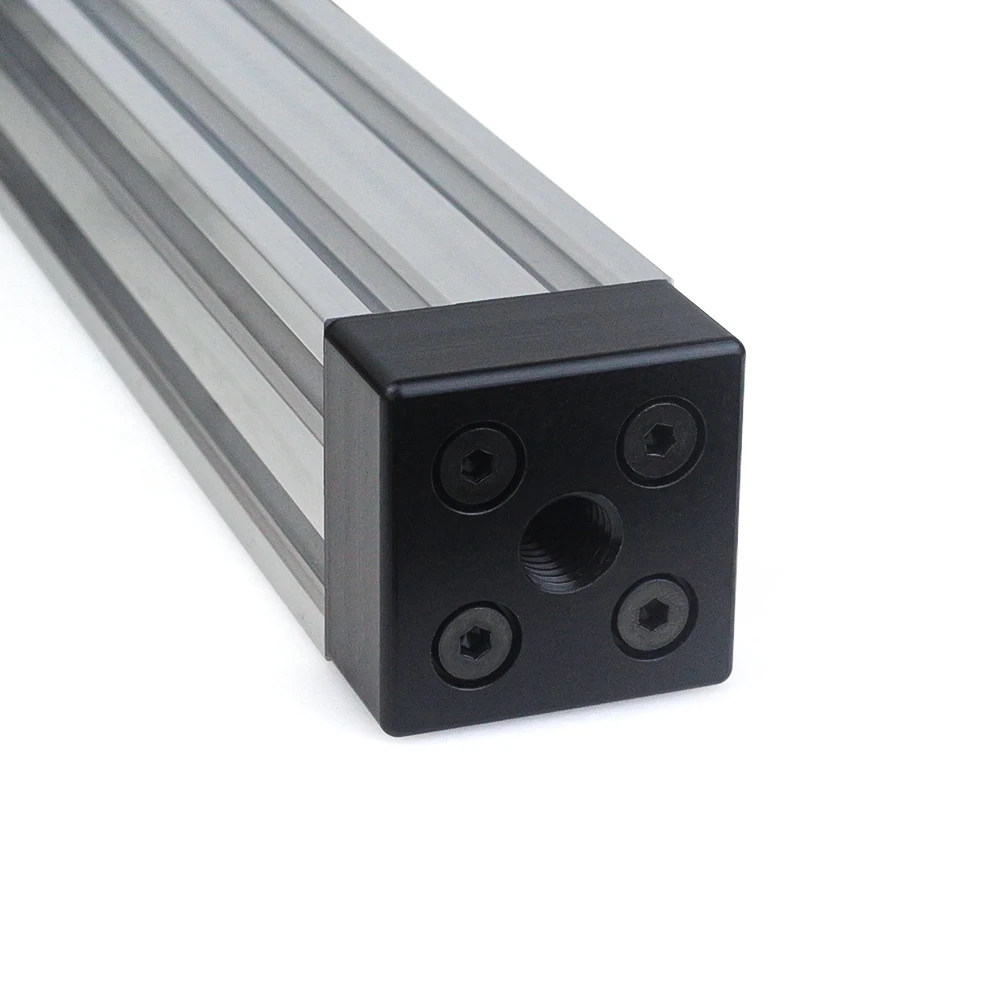 Openbuilds Aluminum 40x40 Center Threaded Foot Plate for 4040 V-Slot Rails Foot Support Wheels Mount 3D Printer Parts