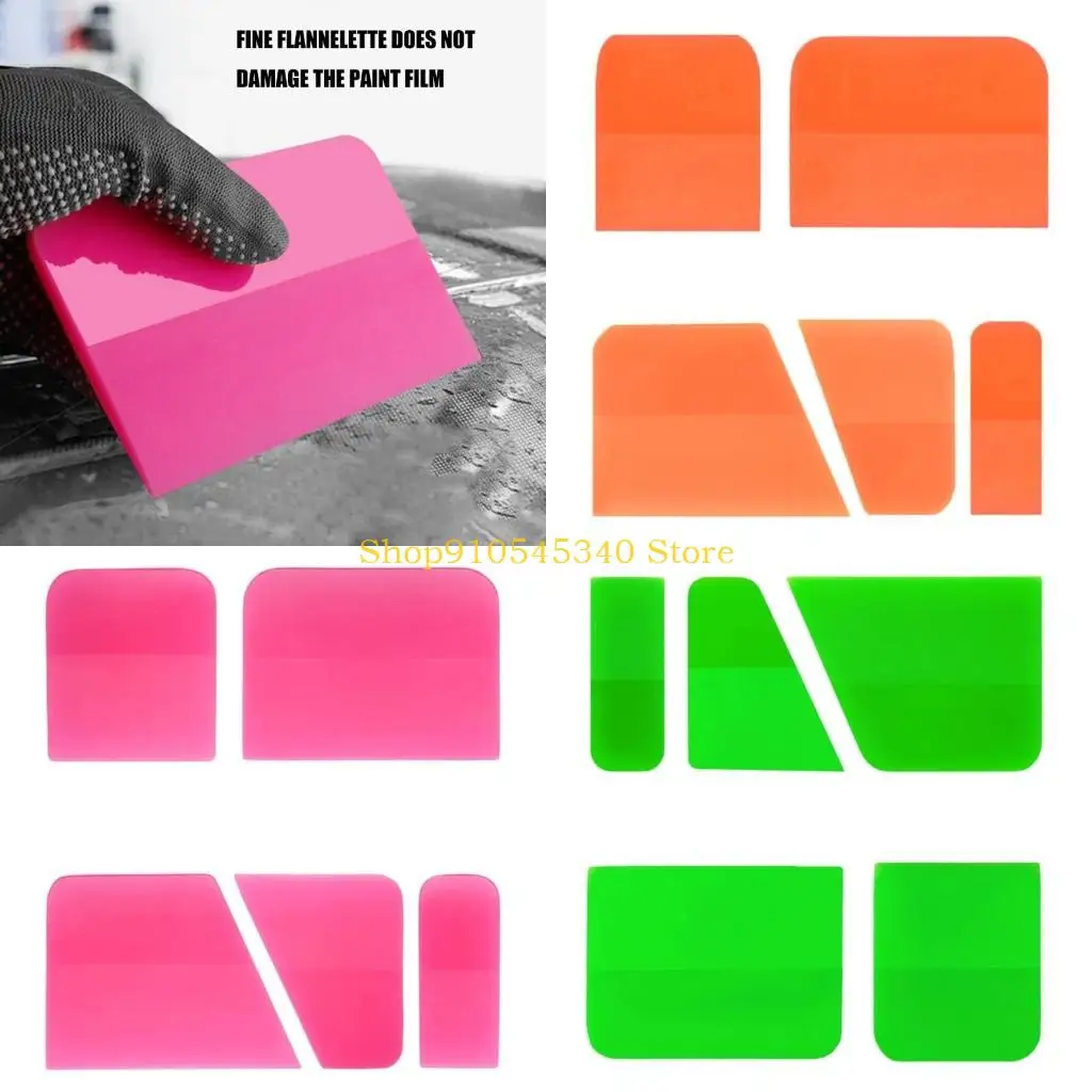 

U2JA Ergonomic Squeege Screame Scraper Tool для автомобильной пленки предлагает комфорт