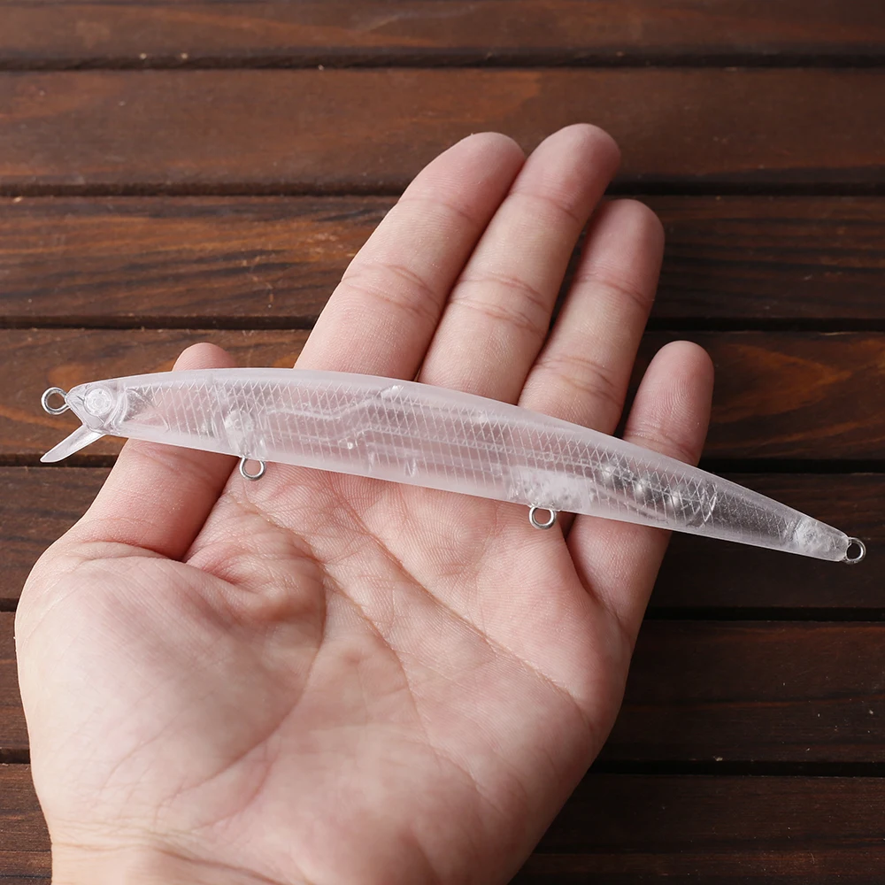 Dr.Holife, 10 шт./лот, неокрашенная приманка для гольяна, 13 см, 12,5 г, плавающая приманка для гольяна, искусственная жесткая приманка для рыболовных приманок «сделай сам»