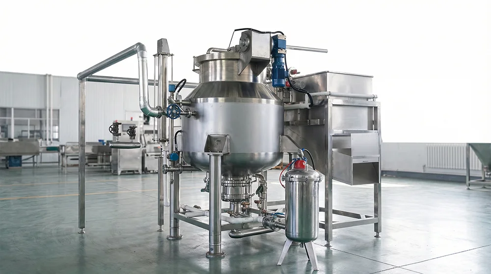 FOODLINE Food Wholesale Booth Vacuum Fry Machine Delicate Outline Adjustable Frying Time Commercial Processing Unit
