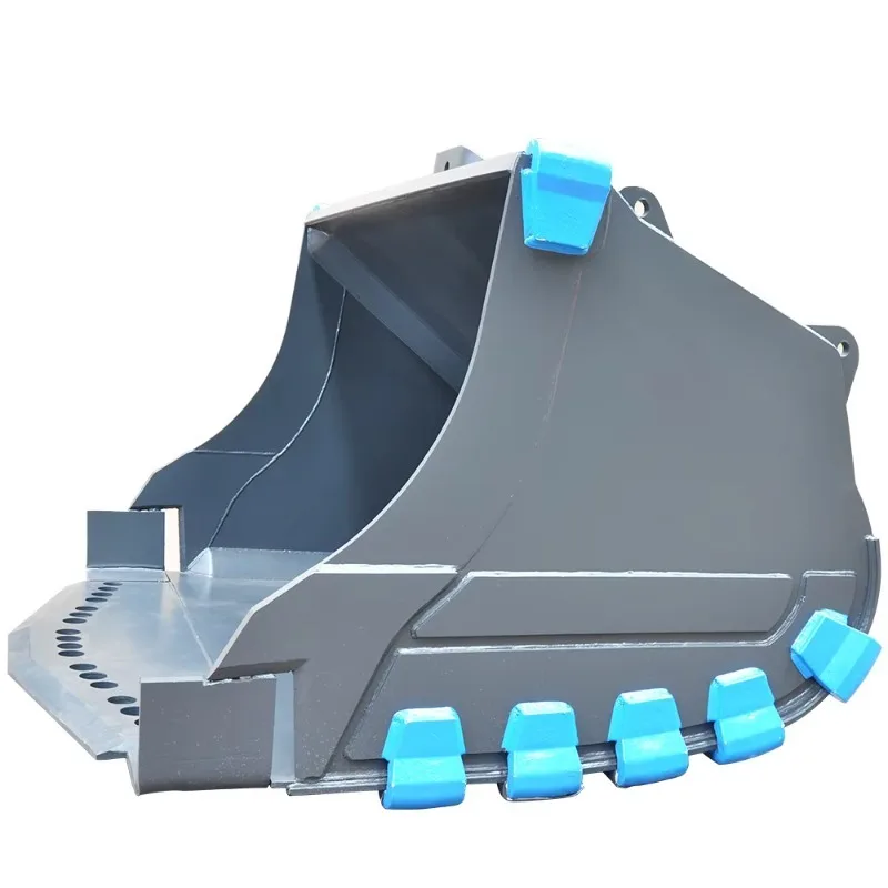 Rock Bucket with Teeth for Excavator Heavy Mining Grade Equipment for Construction and Quarrying