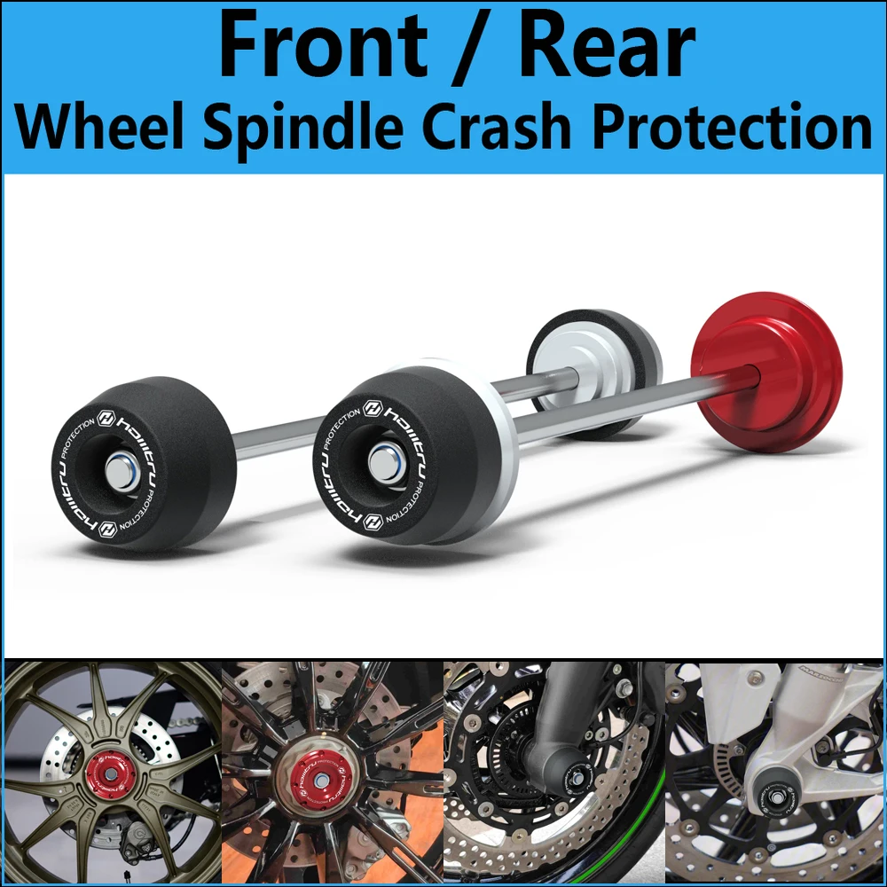 

Front Rear wheel Spindle Crash Protection For MV Agusta Dragster 800/RC SCS/RR SCS/Rosso 2018-2023