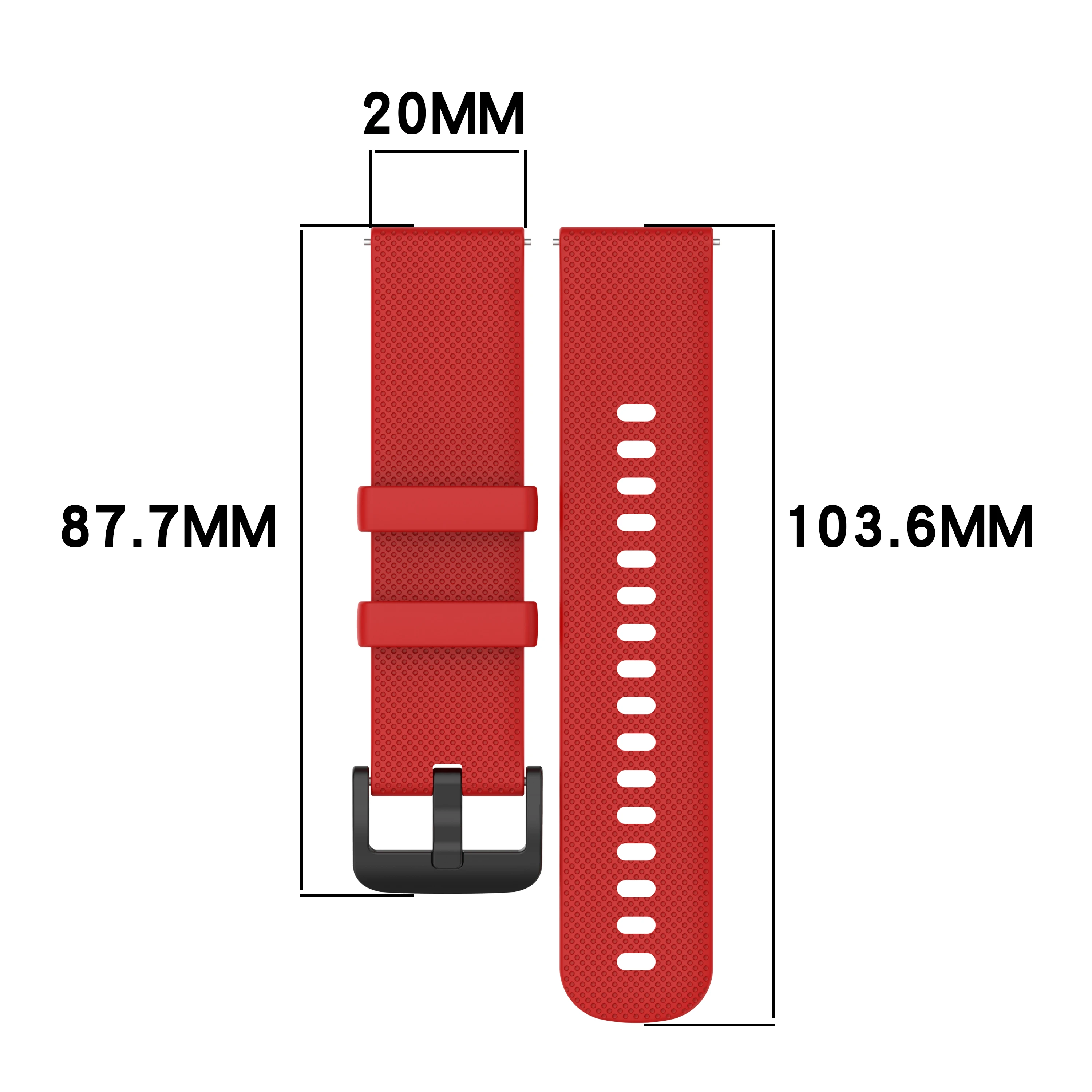 Детский силиконовый ремешок 20 мм для Cosmo JrTrack Kids 4 3 2/ Gizmo Watch 1 2 3 3e, сменный ремешок для часов, аксессуары