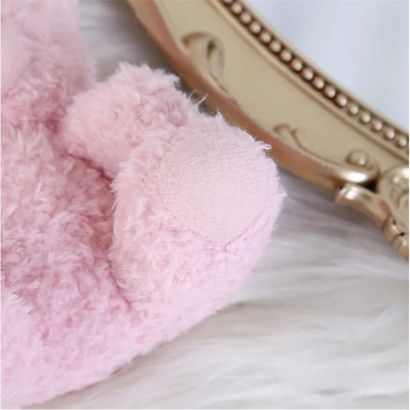 10Cm Curly Plush Sitting Doll Small Plush Toy Bear Bag Pendant DIY Wedding Gift Box Keychain Pendant 4 Color