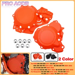 For GAS GAS EC EX MC 250 2022 2023 EC EX 300 2021 Engine Ignition Clutch Cover Guard Protector For KTM EXC SX XC XCW XC-W 300EXC