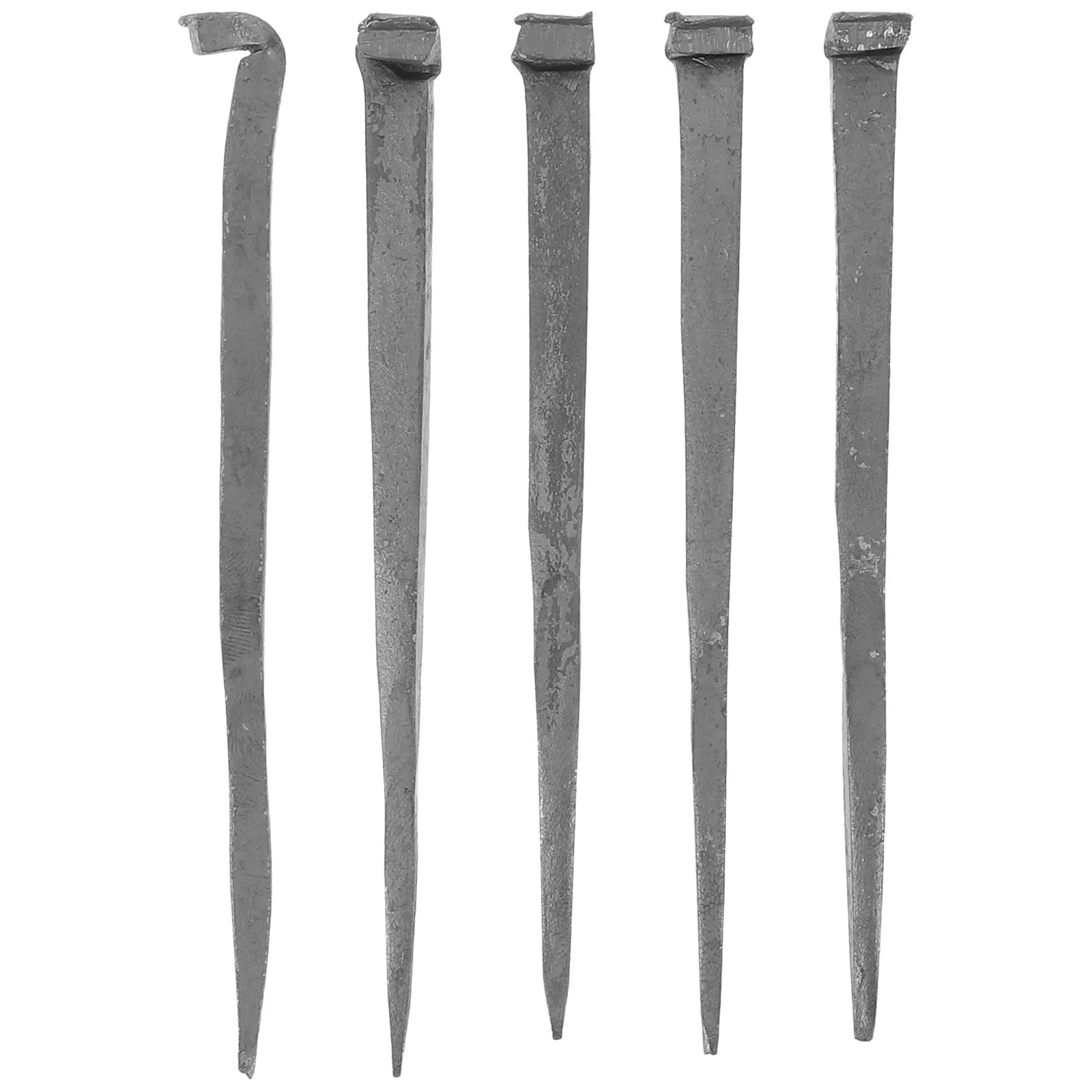 5Pcs Heavy Duty Forging Iron Nails Deck Board Securing Screws Outdoor Decking Screws for Sea Marine Use Small Wood
