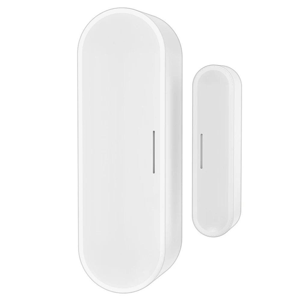 Tuya app detectores de porta aberta/fechada proteção segurança zigbee janela porta sensor 2.4ghz detectores de porta sem fio para interior
