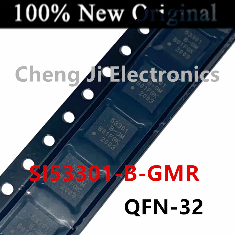 

5PCS/Lot SI53301-B-GMR 53301B-GM SI53301 QFN-32 New original clock jitter buffer chip