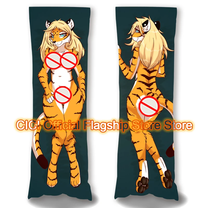 

Dakimakura Anime Noble Tigress Tiger Double sided Print Life-size Body Pillow Cover