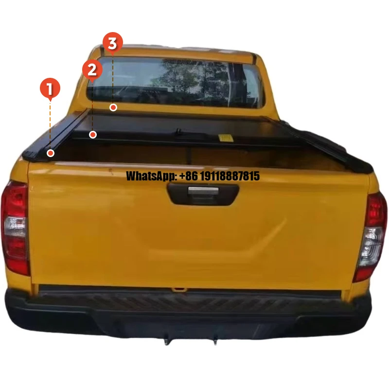 

Pickup Truck Aluminum Tonneau Cover for Toyota Tundra Retractable Roller Lid Waterproof NP300 for Vigo