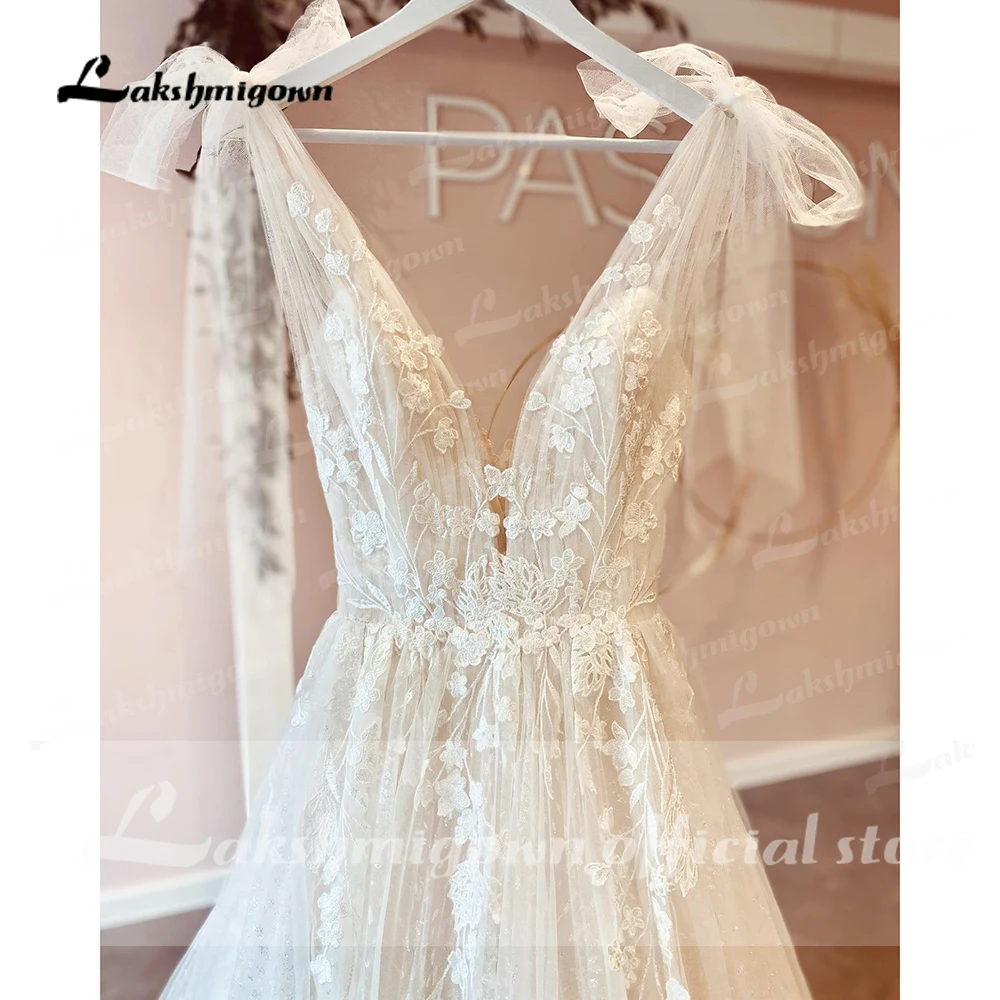 Robe de Mariée en Dentelle Vintage avec Nministériels d de Déctache, Dos Ouvert, Personnalisée, Éducative, Civile, Style Boho, Quelle que soit Yanshmigown