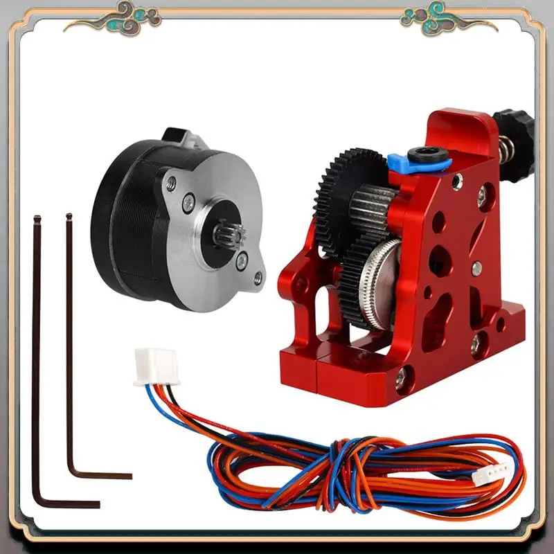 

Для CR10 Ender 3 CR6 VORON HGX LITE Экструдер с двойной шестерней, редуктор из твердой стали, мотор-редуктор, запасные части для 3D-принтера