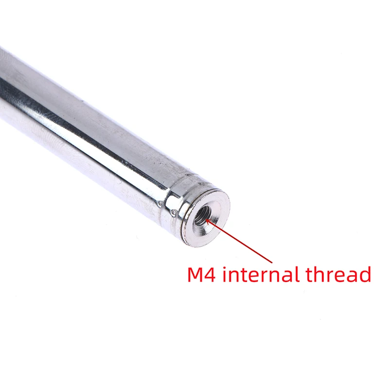 

Hot sale！1Pc 140cm Stainless steel 10-Section Telescopic FM AM Radio Antenna for Enhanced Reception