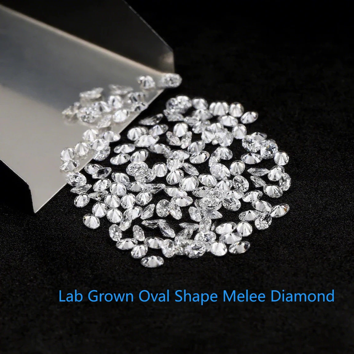 

Different Size Lab Grown Diamond Oval Cut Diamond Loose Diamond HPHT Diamond For Engagement Ring