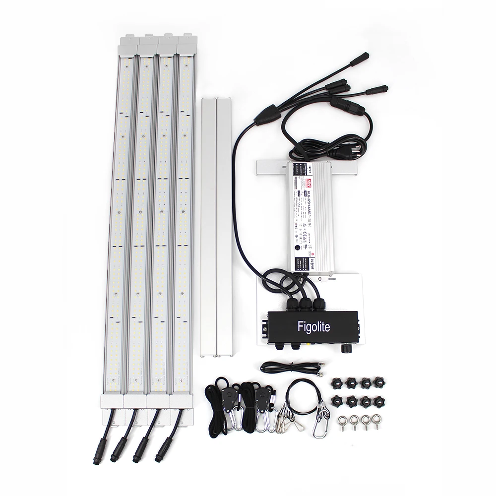 2026 Figolite Latest LM 301 H EVO 240 320 480 600 720 1000 W Tech LED Bar Grow Light UV IR Switch Controll