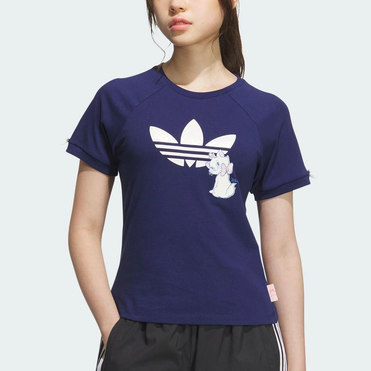 

Adidas genuine Three Stripes Women's Slim-fit Casual Top KC3096