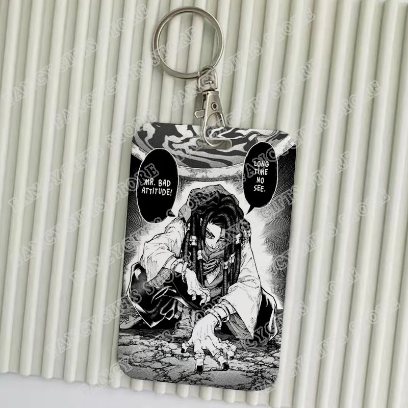 GACHIAKUTA Jabber Keychains Holders Bank Bus ID Credit Cards Key Ring Chains