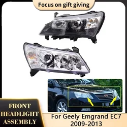 For Geely Emgrand EC7 EC 7 Hatchback Sedan 2009 2010 2011 2012 2013 Front Headlamp Headlight Assembly Clear Lens Head Lamp Light