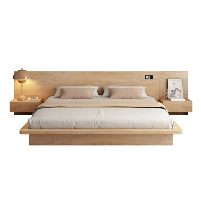 Modern White Double Bed Drawers European Leather Storage Luxury King Beds Bedroom Salon Twin Japanese Muebles Room Furniture