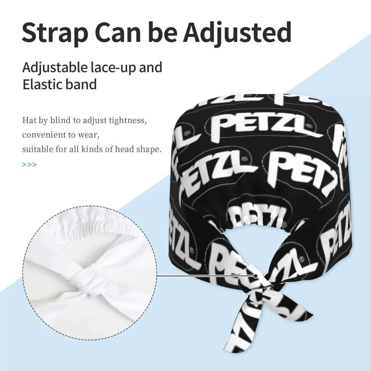 Sport Petzls Scrub Hat Doctor Working Surgical Cap Men Women Adjustable Nursing Caps for Dentist view 6