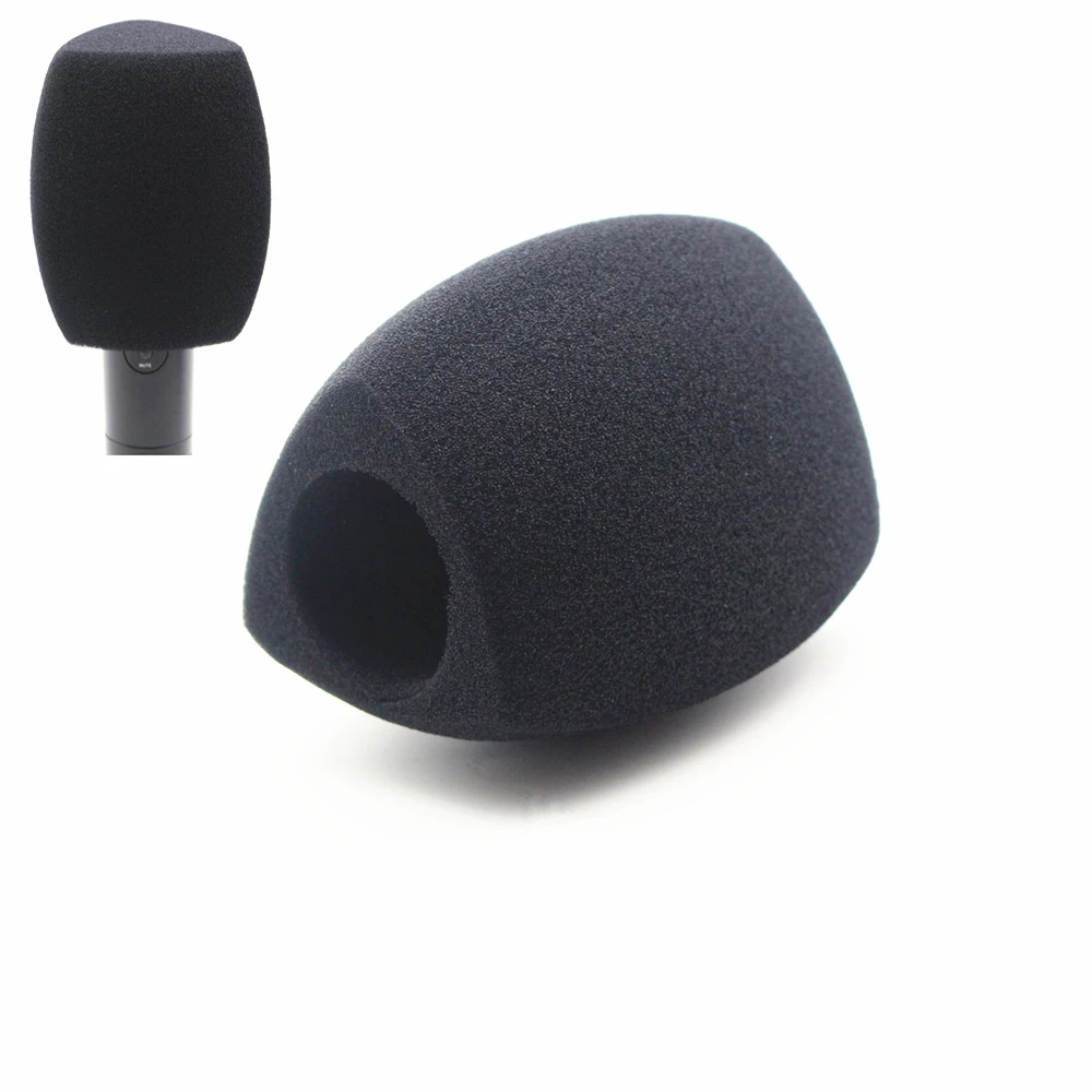 

Large Microphone Foam Windscreens Windshields Mic Foam Covers for Handheld Interview Microphones 40mm Opening