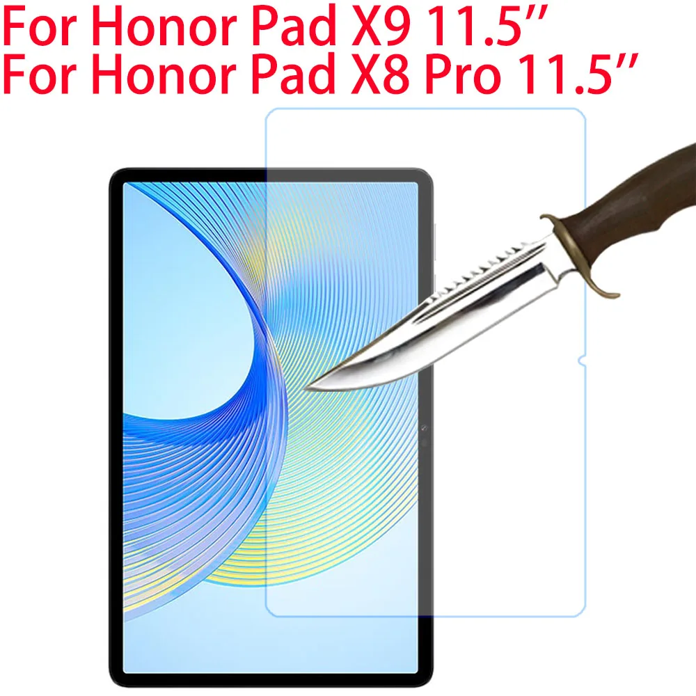 

Tempered Glass For Huawei Honor Pad X8 Pro X9 11.5 inch 2023 Screen Protector Tablet Protective Film For Pad X8 Pro X9 ELN-W09