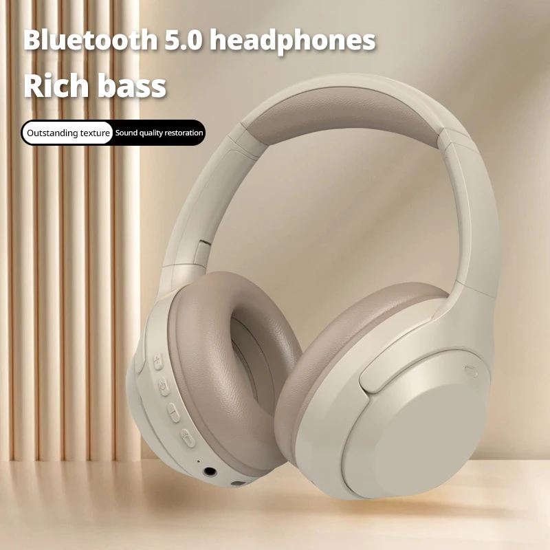

HIFI Wireless Head-mounted Bluetooth Noise Canceling Headphones Fashionable Outdoor Sports Game Bass Headphones