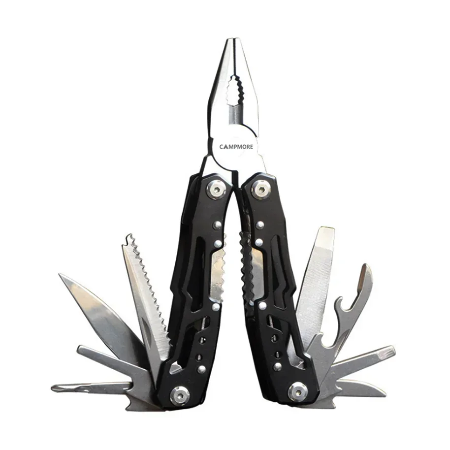 

Stainless Steel Folding Multitool Knife Pliers Camping Outdoor EDC Emergency Survival Gear