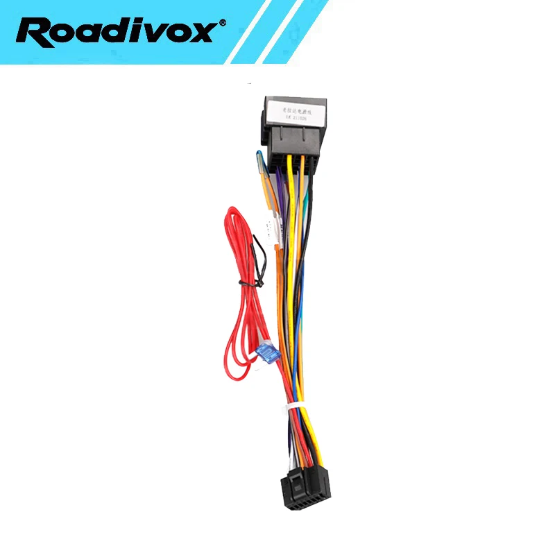 Car Radio Wire Harness Power Adapter For Lada Granta 2011-2017 16pin Android Stereo Video GPS Multimedia ISO Cable Connector