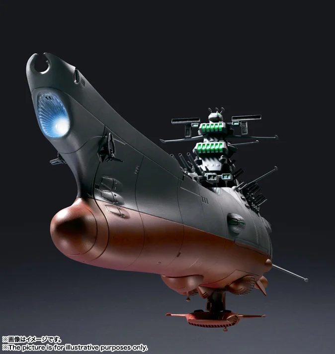 Original  Soul OF Chogokin GX-64 Space Battleship Yamato 2199 Model 42cm （Can Emit light And Sound）