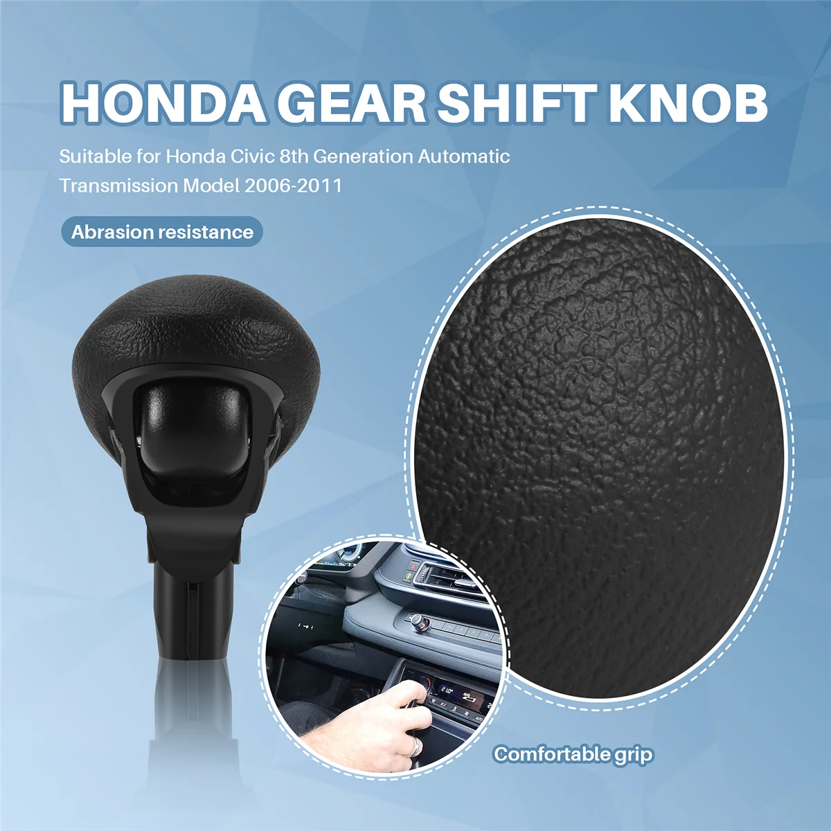 Gearbox Handles Gear Shift Knob Stick Ball for Honda Civic 2006-2011 54130-SNA-A01 54130-SNA-A81