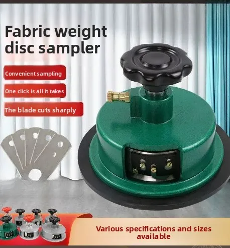 100c㎡ Disc Sampler - Round Knife for Gram Weight Meter (Meltblown Cloth/Textile/Paper)