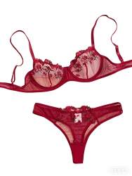 Women Sexy Lace Lingerie Fashion Wire Free Sexy Underwear Set For Women Embroidery Perspective Sexy Lingerie For Women Sleepwear