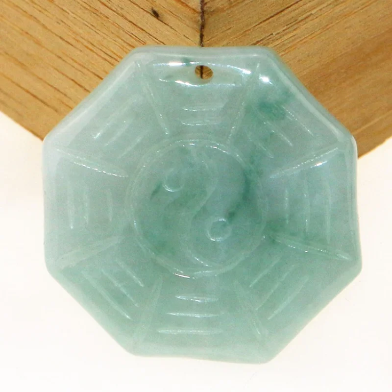 Jadeite a Goods Floating Flowers Gossip Mine Timber Myanmar for Men and Women Jade Pendant