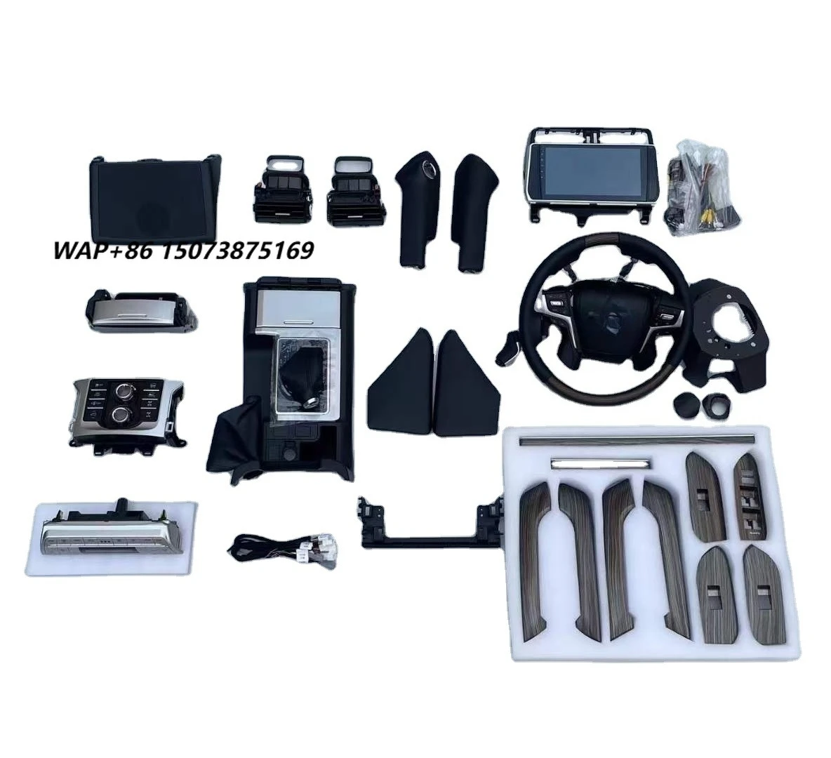 Wholesale Interior Kit for Landcruiser Prado 2010-2017 Upgrade 2020 Fj150 Fzj150 Interior Accessories