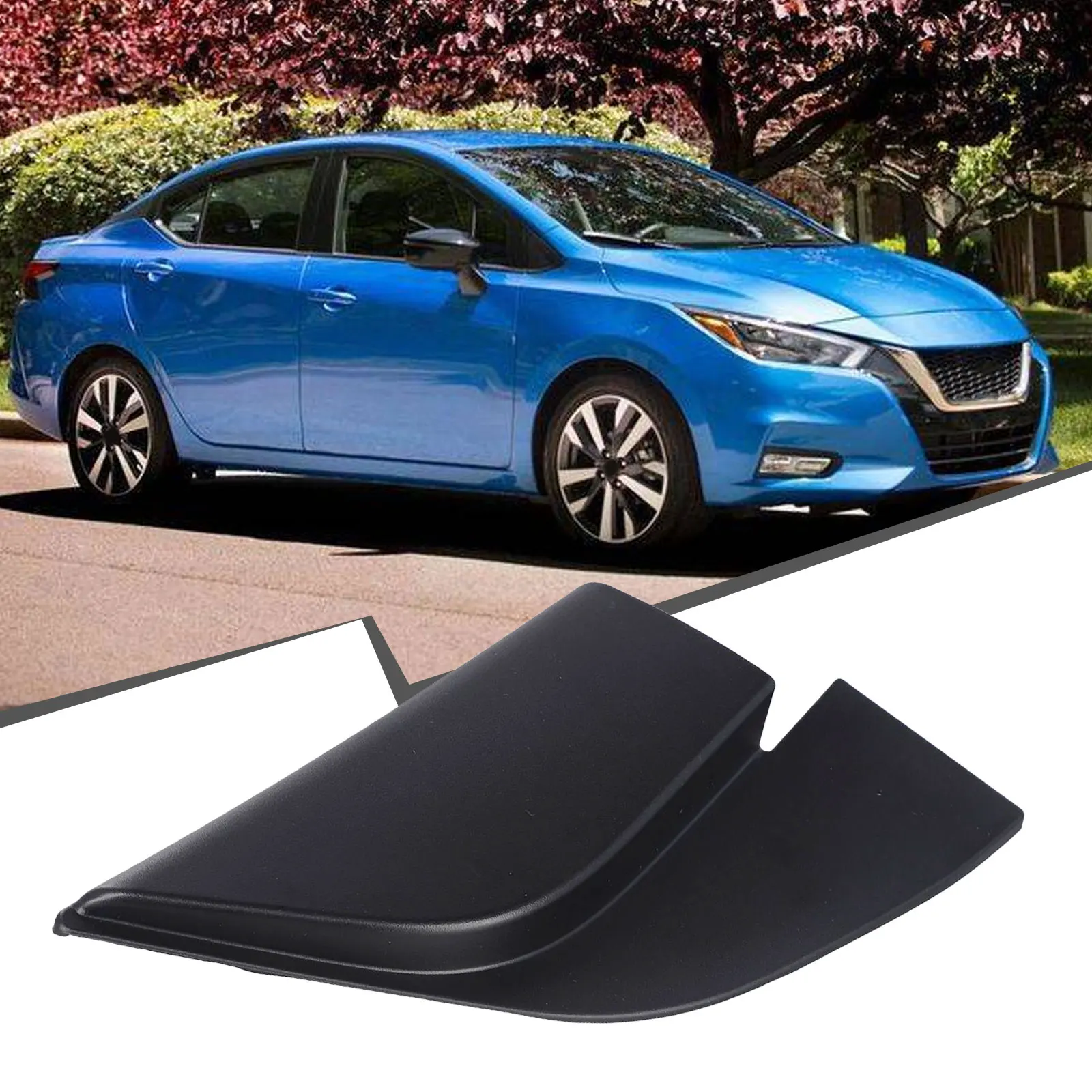 Car Maintenance Inner Mirror Corner Trim Car Mirror Trim Monitor Brightness Effect Plastic Material High Universality Fitment