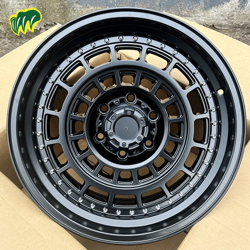 For 17'' UP to 18x9J Haval 5 H9 Wrangler Tank 300 BJ40 Pajero POER Aluminum Alloy Steel Rim Wheel Hub, Wheel Rim Rims Wheels